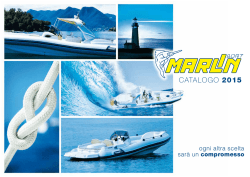 CATALOGO 2015 - Marlin boat
