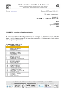 Intestazione bn nuova - Liceo Brocchi
