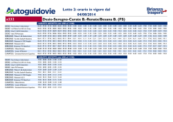 z232 Desio-Seregno-Carate B.-Renate/Besana B. (FS) Lotto 2