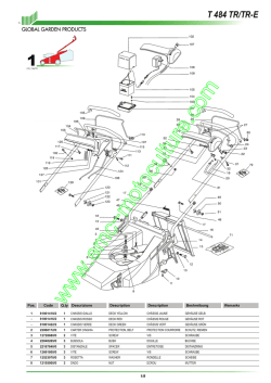 T 484 TR/TR-E - EMC Motoculture