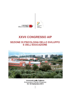 Scarica il Programma definitivo del Congresso