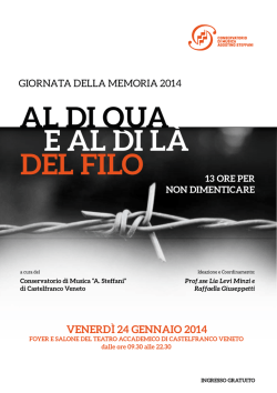 Leggi programma della manifestazione conclusiva