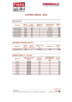 LISTINO FIBREBUILD 2014 - lancellottirestauro.com