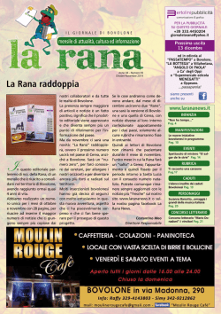 Quarantaduesimo Numero La Rana