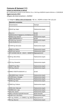 Elenco - Server Egov 5 - Halley Sardegna