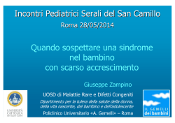 3) Giuseppe ZAMPINO - Azienda Ospedaliera S.Camillo