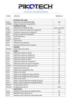 CODICE ARTICOLO PREZZO in € INTREPIDA DNA