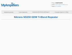 Nikrans NS250 GDW TriBand Repeater