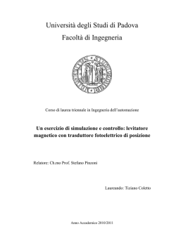 Documento PDF - Universit&agrave; degli Studi di Padova