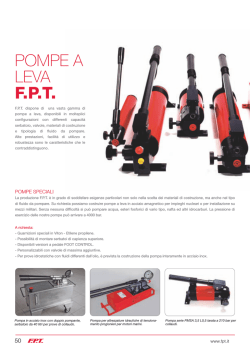POMPE A LEVA F.P.T.