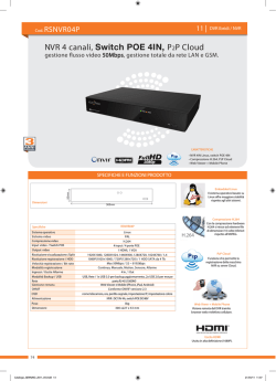 NVR - Dodic Elettronica