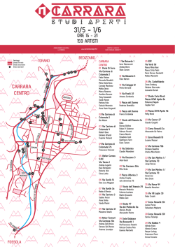 CARRARA CENTRO - Carrara Studi Aperti