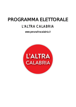 il programma - WordPress.com