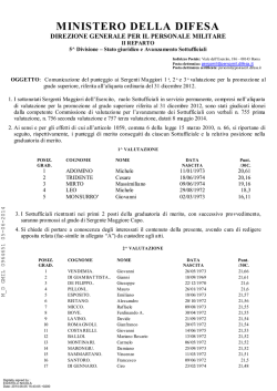 aliq. 2012 - Circolare n. M_D GMIL 0964651 del 05.06.2014