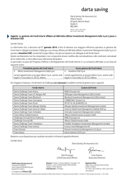 (Allianz Investments Management Italia SpA) passa a
