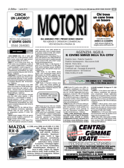 annunci MOTORI - 1ClickAnnunci