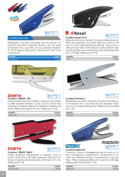 Catalogo cancelleria