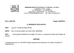 Scaricare il file in Word - 8&deg; Circolo Didattico San Pio X Foggia