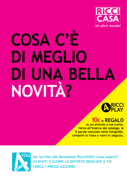 4YOU - Ricci Casa