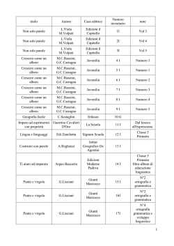 siehe PDF Lagerliste