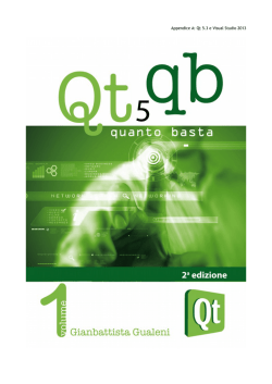 Qt5QB-Appendice A - Qt 5 Quanto Basta 2a Edizione