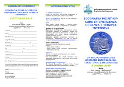 Programma - “Istituti Ospitalieri” di Cremona