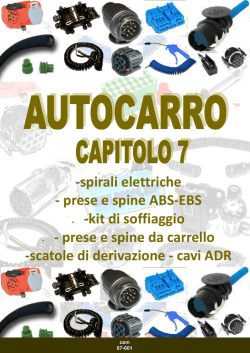 -spirali elettriche - prese e spine ABS-EBS -kit di soffiaggio