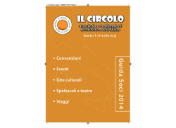 guida soci 2014 - "Il Circolo" | Associazione tra Dipendenti del