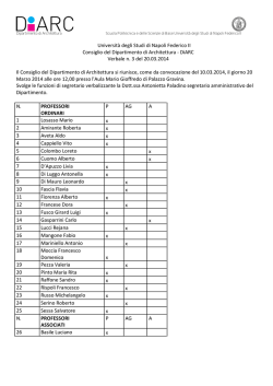 2014_03_20 Verbale Consiglio n.3 - DiARC