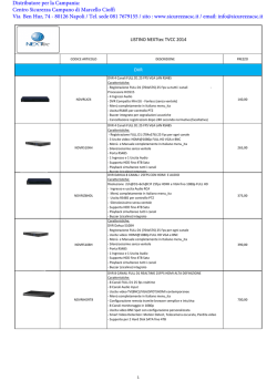 Distributore per la Campania: Centro Sicurezza Campano di