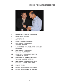 jurybericht der jugend - Alps Adria Philatelia, Alpe Jadran Filatelija