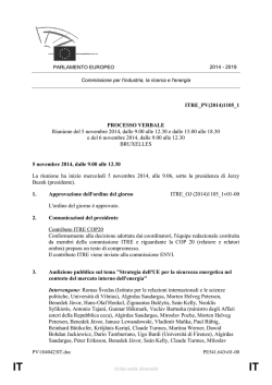 ITRE_PV(2014)1105_1 PROCESSO VERBALE Riunione del 5