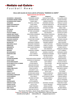 Societ&agrave; che hanno aderito