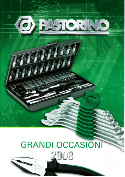GRANDI OCCASIONI - Ferramenta Veneta Spa