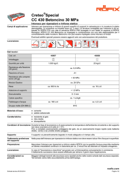 Creteo Special CC 430 Betoncino 30 MPa