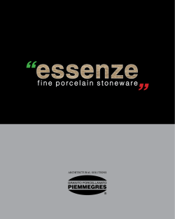 2014 Essenze - Ceramiche Piemme