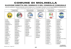 nato a Molinella (BO) - Comune di Molinella