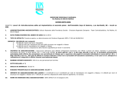 DIREZIONE REGIONALE CAMPANIA