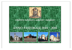 Centro di Ascolto CARITAS - Comunità Patorale S. Ambrogio