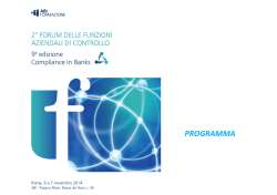 Forum delle funzioni di controllo