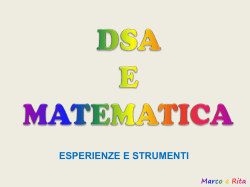 DSA e matematica