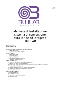 Manuale installazione sistema BLULAB 2.3.0