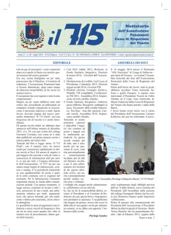 715 pensionati luglio.indd - Associazione Pensionati CRVeneto