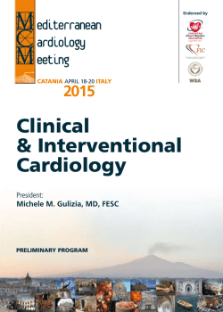 to download - Mediterranean Cardiology Meeting