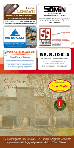 Calendario 2015