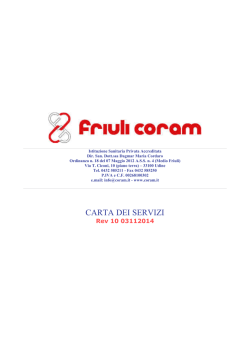 Carta servizi rev 10 03112014