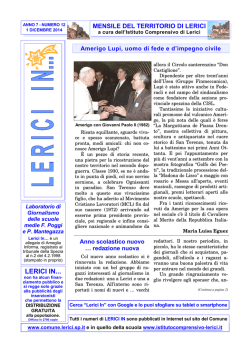 dicembre 2014 / anno 7