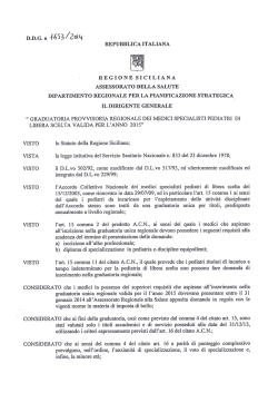 D.D.G. n. 1653 del 14 ott. 2014