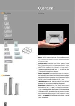 Quantum - Goccia illuminazione S.r.l.