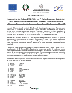 Avviso pubblico
